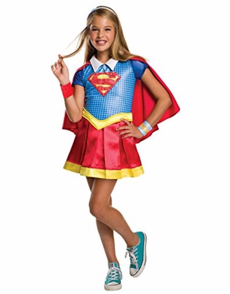 Disfraz Supergirl Shg Deluxe para niña