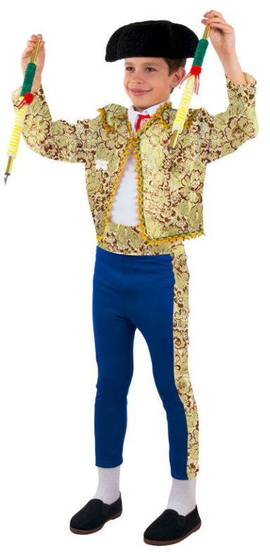 Traje torero de luces infantil