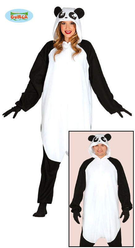 Disfraz Pijama Panda adulto