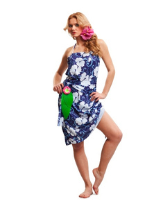Disfraz Princesa Hawaiana Adulta eco