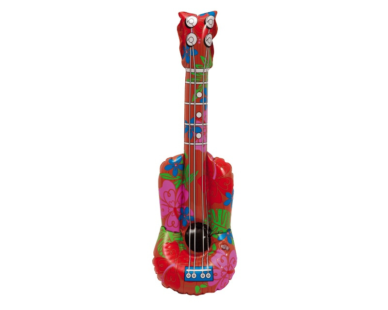 Guitarra inflável havaiana
