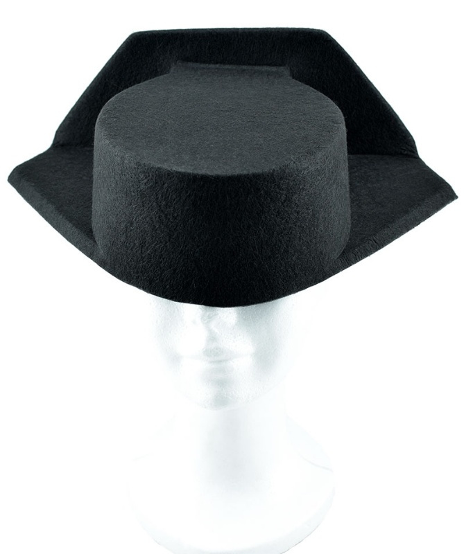Sombrero Tricornio Fieltro Adulto
