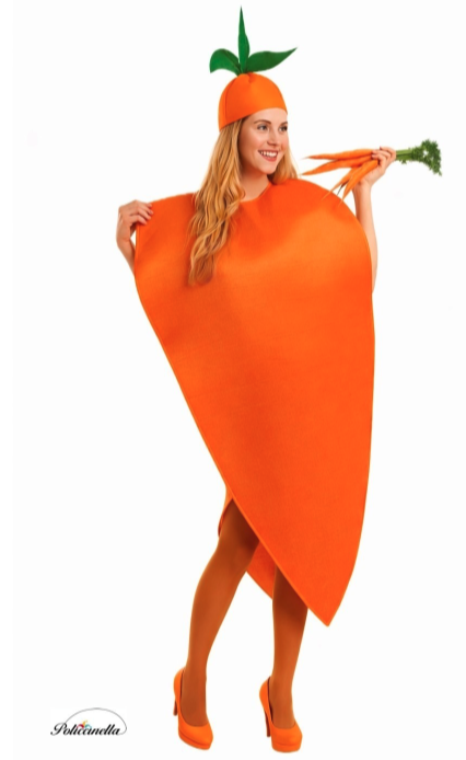 Fato de Cenoura Adulto
