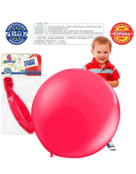 Globo Gigante 80/100 cms.  unidad