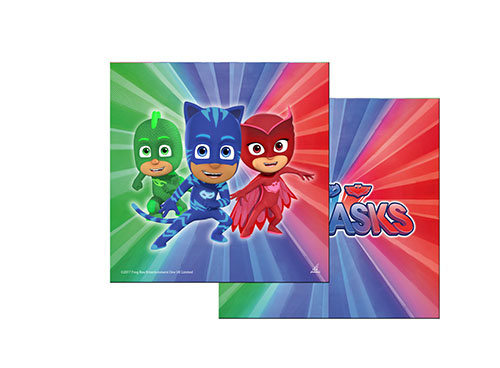 Servilletas  PJ Masks desechables 20 ud.