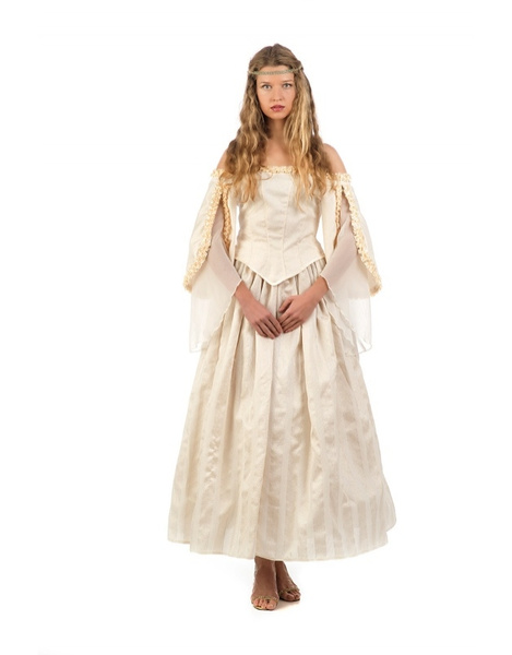 Traje Novia Medieval Elvira deluxe