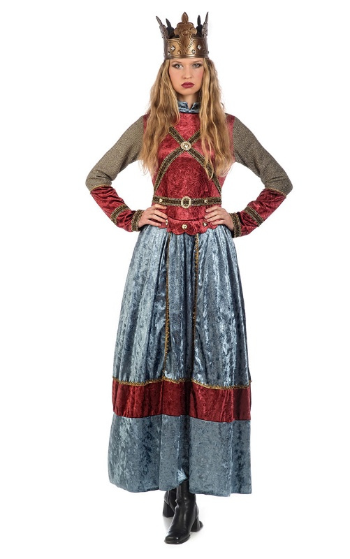 Disfraz Medieval Isabel mujer deluxe