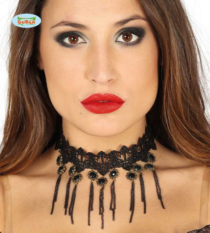 Gargantilla negra
