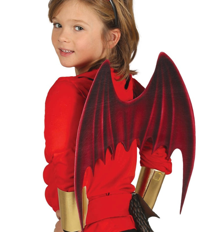 Alas Dragón o demonio infantil 53x39cm