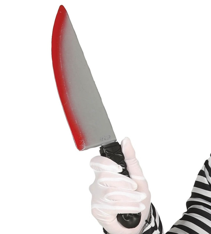 Cuchillo con sangre 37cm