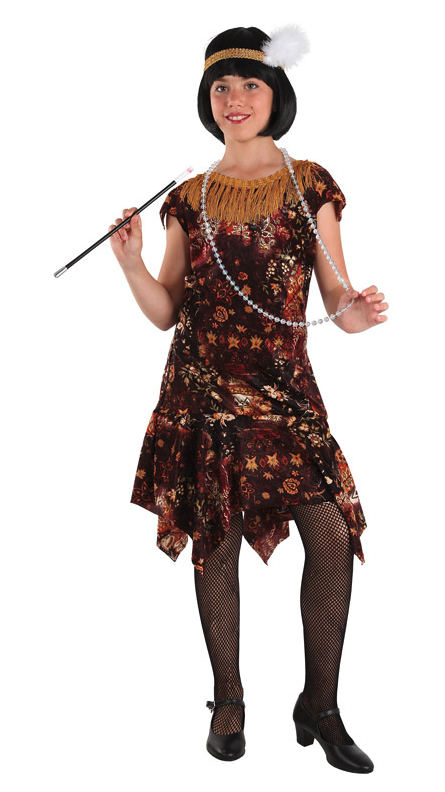 Fato de Charleston para menina