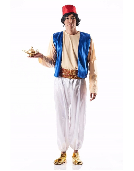 no pagado suma Tomar conciencia Disfraz de Aladino para Hombre