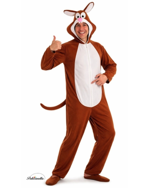 Fato de fantasia de coelho adulto