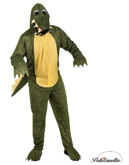 Fato de Dinossauro Adulto / Crocodilo