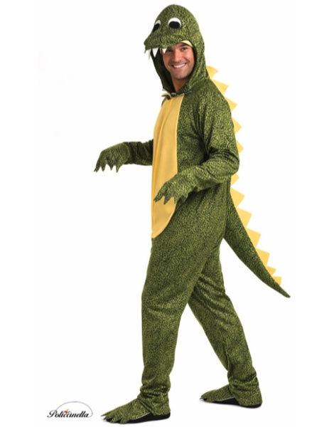 Disfraz Dinosaurio/Cocodrilo adulto