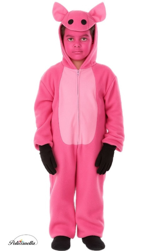 Fato de porquinho de criança