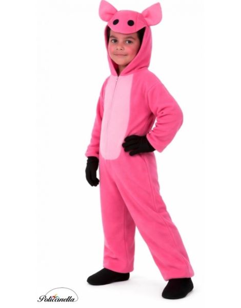 Fato de porquinho de criança