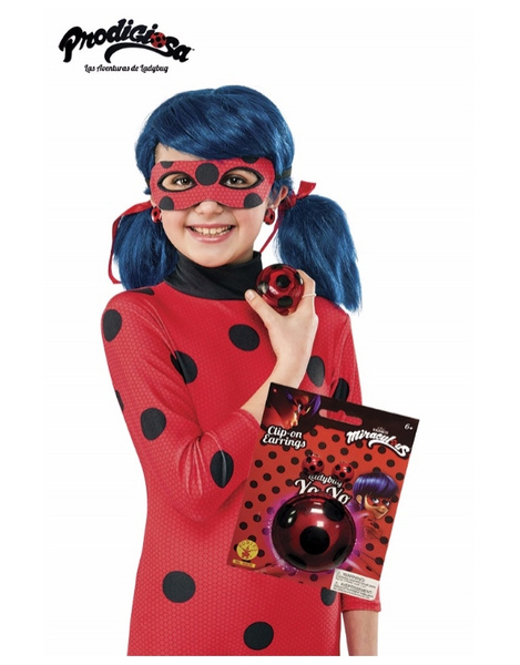 Set Yo-yo y  Pendientes Ladybug infantil