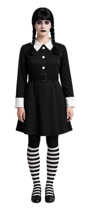 Disfarce Aluna sinistra para mulher