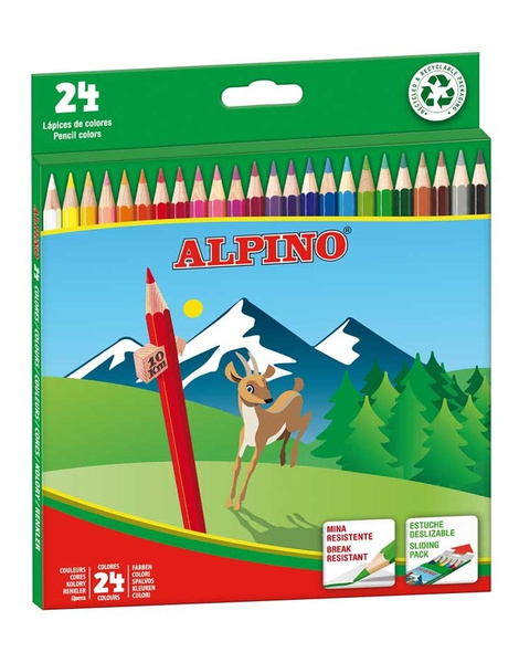 Lapices Alpino 24  colores