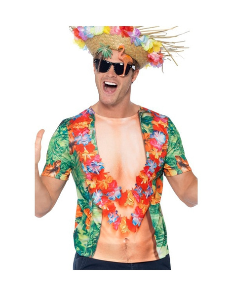 Camisa Hawaiana multicolor