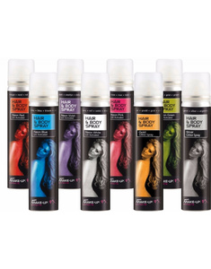 Maquillaje Spray: Cuerpo y Pelo