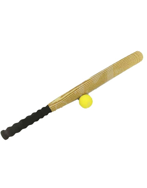 Bate beisbol Goma eva con pelota 60 cms