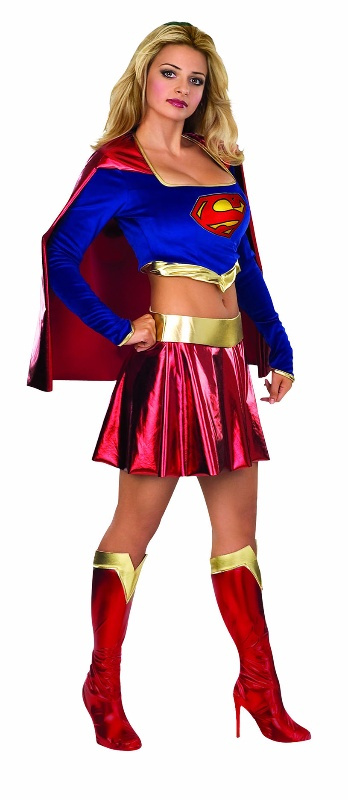 Disfraz Supergirl mujer lux