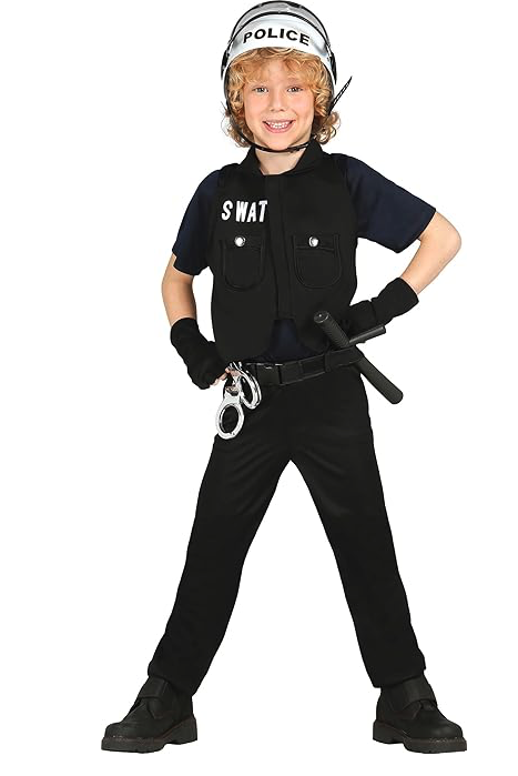 Fato de Polícia Swat Infantil