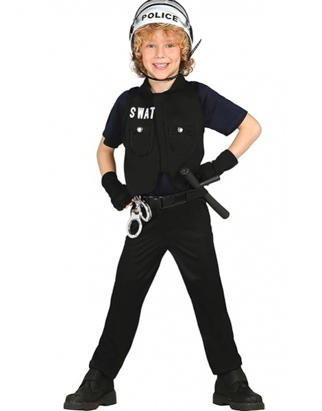 Fato de Polícia Swat Infantil