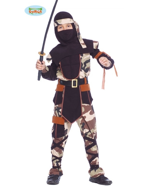 Disfraz Ninja Comando para niño
