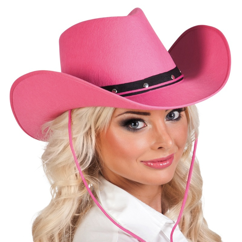 Sombrero cowboy Rosa