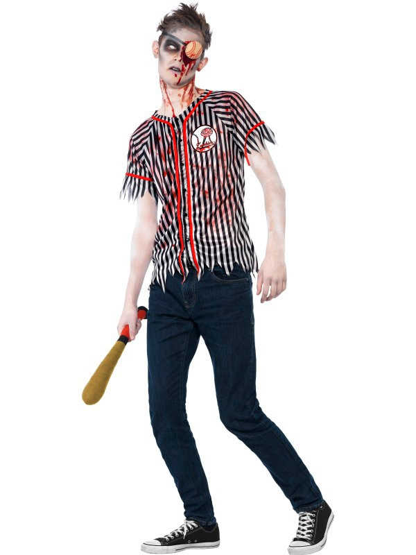 Disfraz Jugador Baseball Zombie +13años