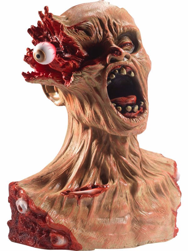 Busto Zombie terror en Látex