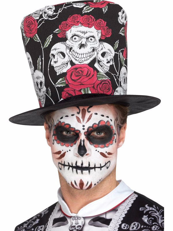 Chistera Día de los muertos adulto