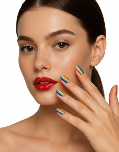 Blister uñas Arco-Iris