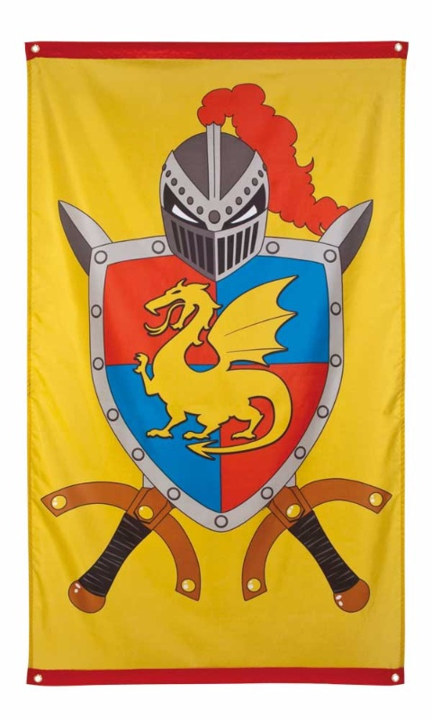 Bandera decoración medieval(150x90cm)