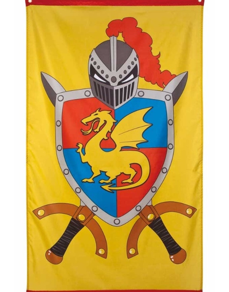 Bandera decoración medieval(150x90cm)