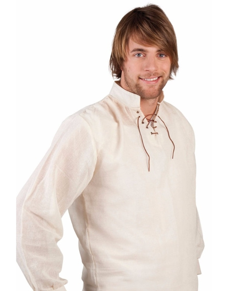 Camisa Medieval cruda adulto