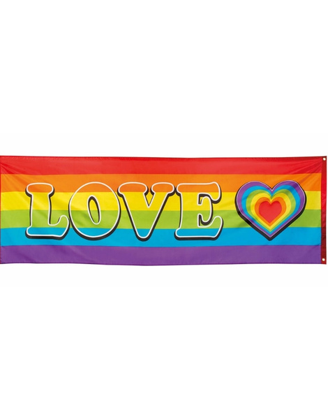 Bandera banner LOVE (74x220 cm )