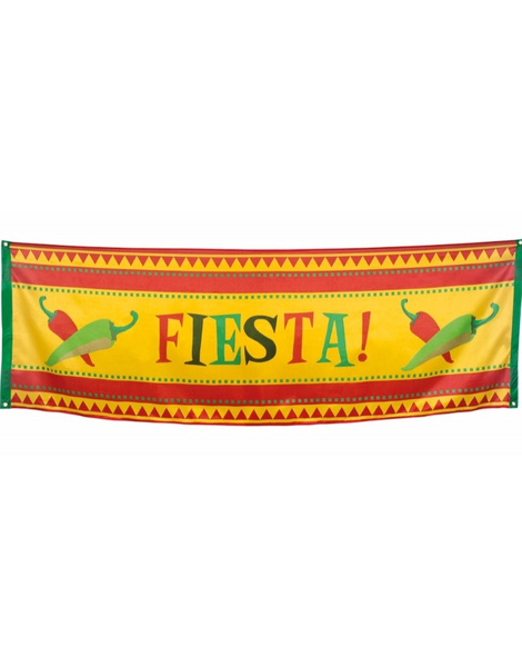 Banner Fiesta Mejicana ( 74 x 220 cm )