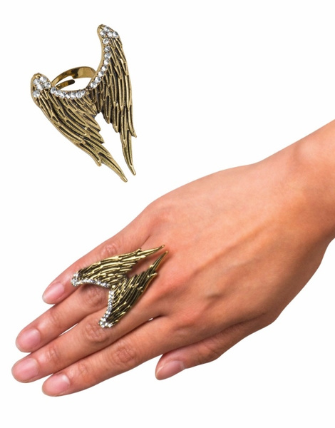 Anillo Alas con plumas