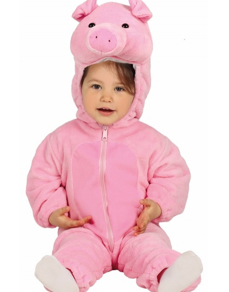 Disfraz Cerdito rosa bebe