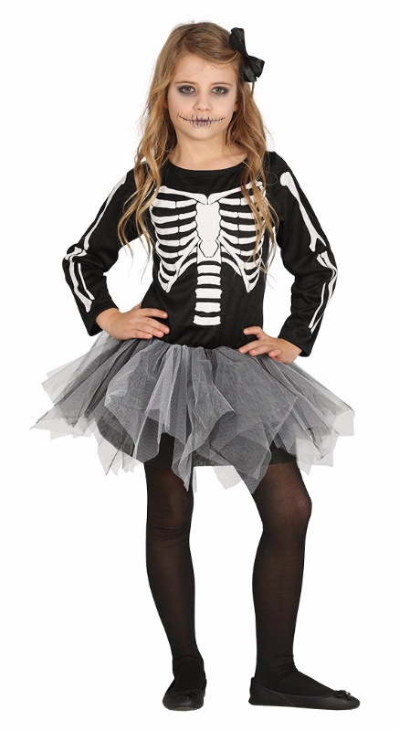 Disfraz Skeleton tutu niña