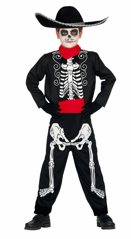 Disfraz Mariachi Skeleton infantil