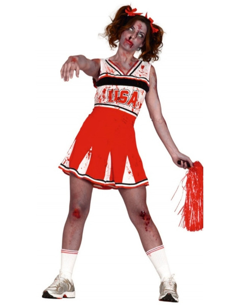Disfraz Animadora Zombie mujer T.M