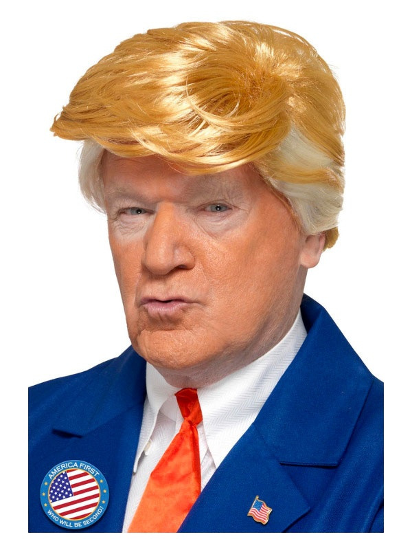 Peluca Rubia Presidente EEUU