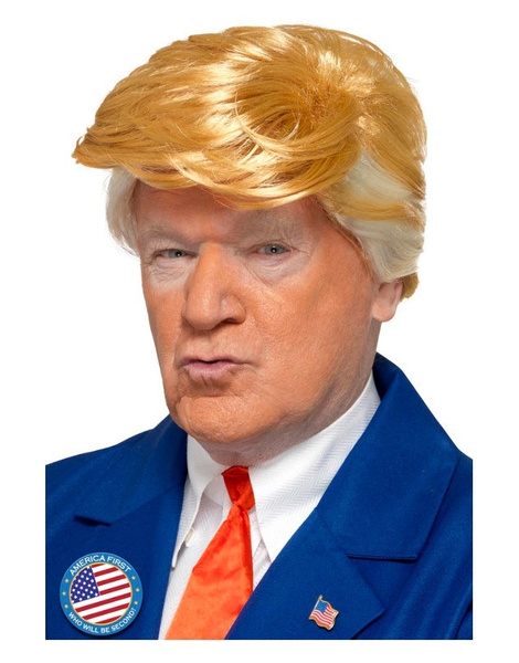 Peluca Rubia Presidente EEUU