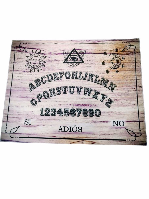 Mantel OUIJA  tela 90 x 70 cm( lavable )