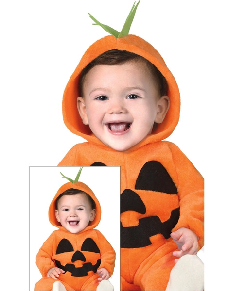 Disfraz Calabaza con capucha bebes